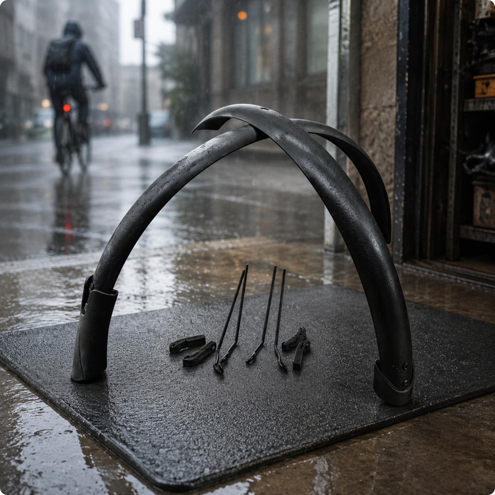 Fender Mudguard Set - 451 Tekerlek Çamurluk Seti Paslanmaya Dayanıklı