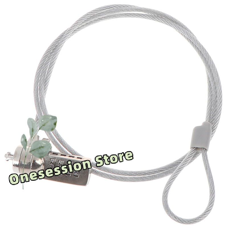 Chain Lock Combination - 4 haneli güvenlik şifresi bilgisayar kilidi