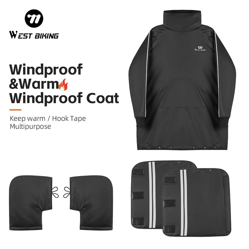Cycling Commute Jacket - WEST BIKING Bisiklet Sürüş Ceketi Kalınlaştırılmış