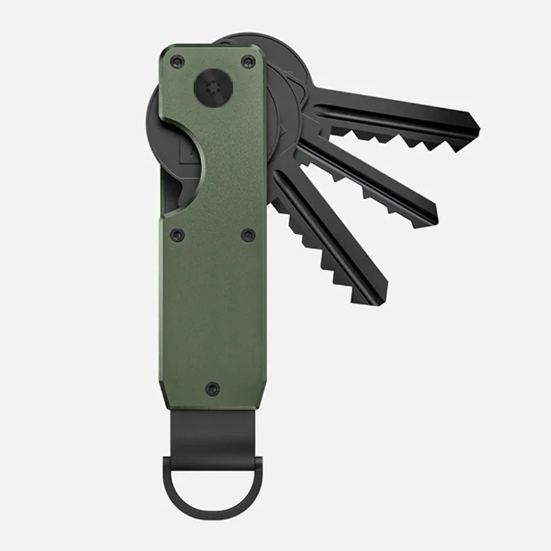 Chain Lock Combination - Anahtar Düzenleyici Kompakt Metal Anahtarlık Minimalist