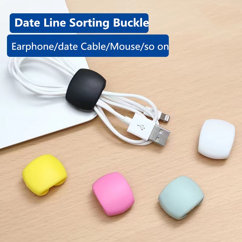 Cable Lock Flexible - Silikon kablo düzenleyici USB kablosu sarıcı