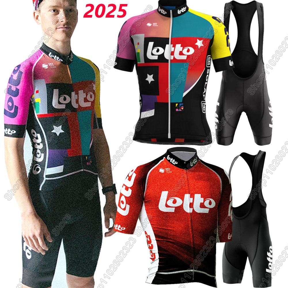 Cycling Commuter Clothing - Loto takımı 2025 bisiklet forması seti