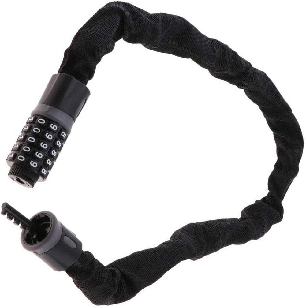 Chain Lock Combination - Evrensel 5 Haneli Şifreli Bisiklet Zinciri
