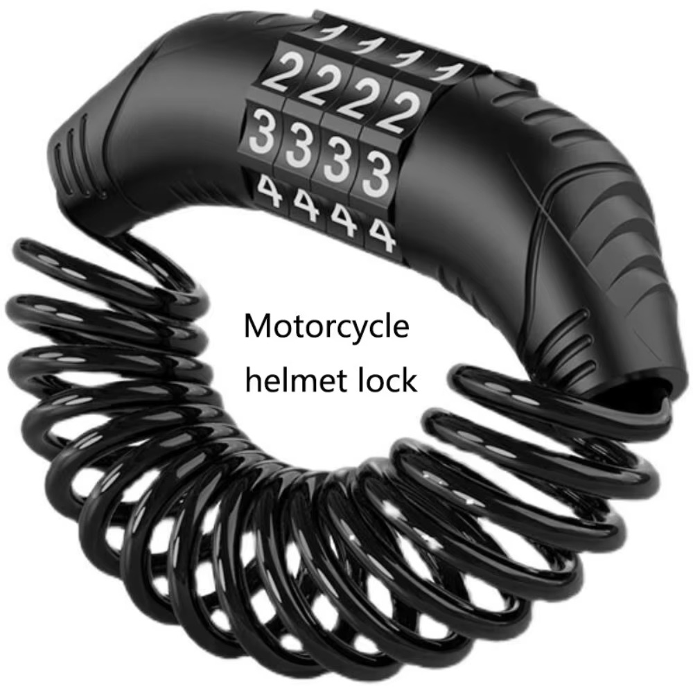 Chain Lock Combination - 4 Haneli Şifreli Taşınabilir Hırsızlık Önleyici