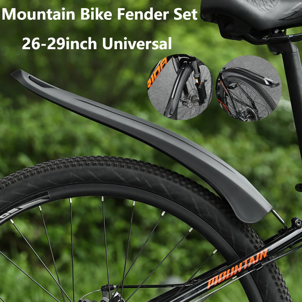 Fender Mudguard Set - 2 adet Bisiklet Çamurluk PP Yumuşak