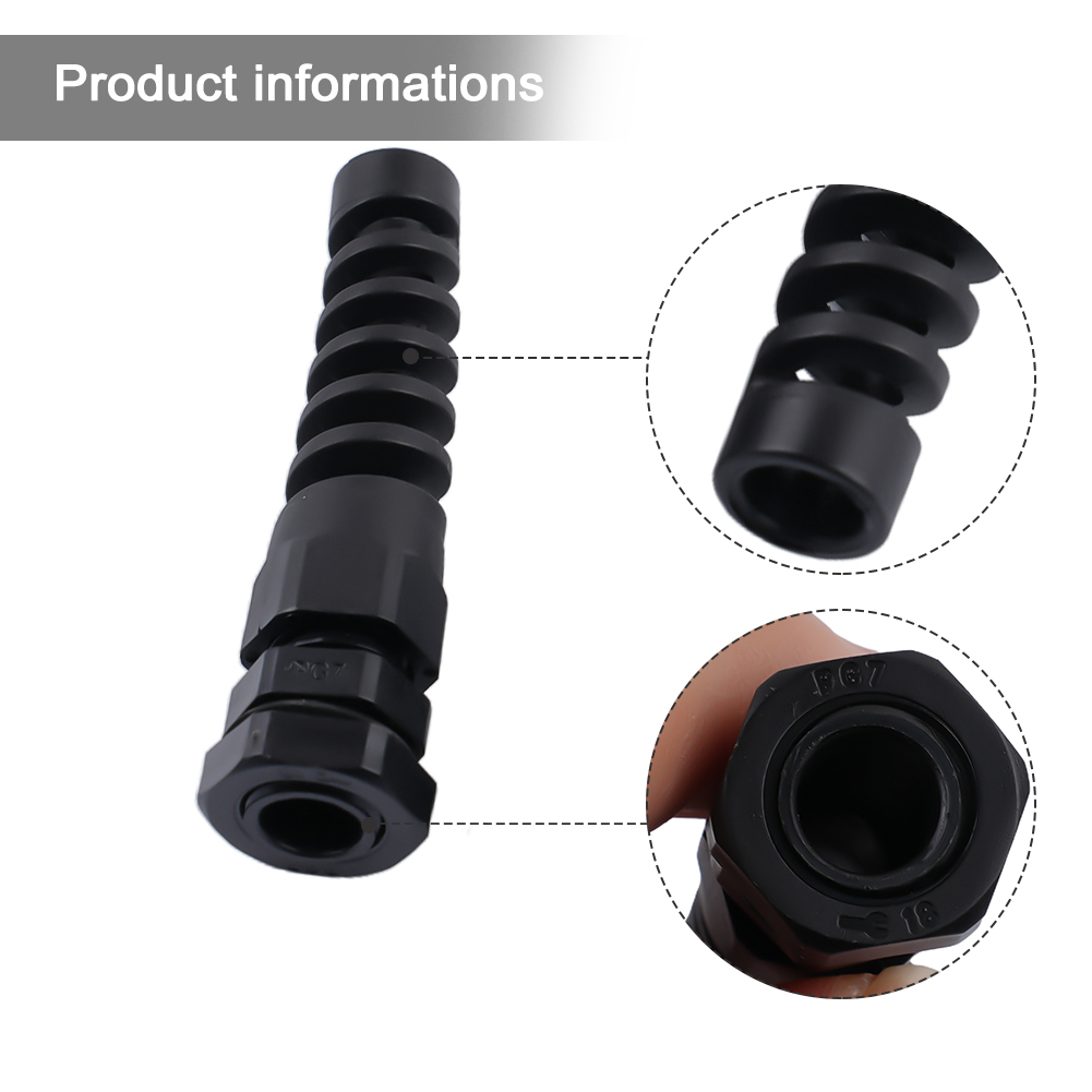Cable Lock Flexible - 5 adet PG7/PG9 M16/PG11 yumuşak konu
