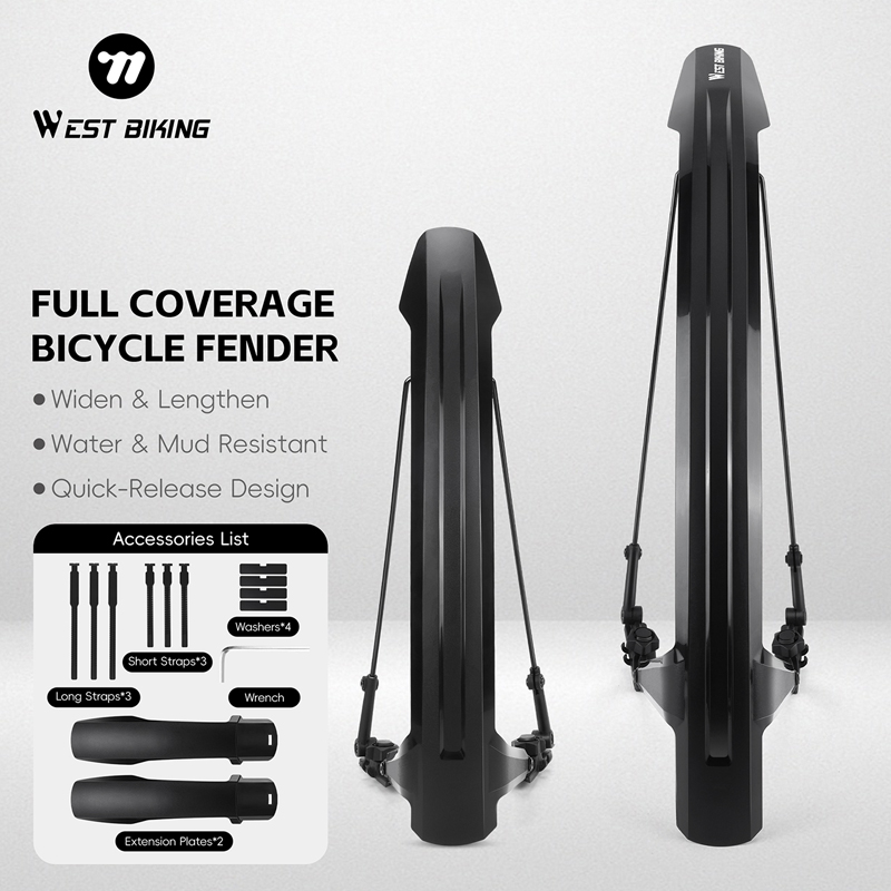 WEST BIKING Bisiklet Çamurluk  - Fender Mudguard Set incelemesi ve fiyatı