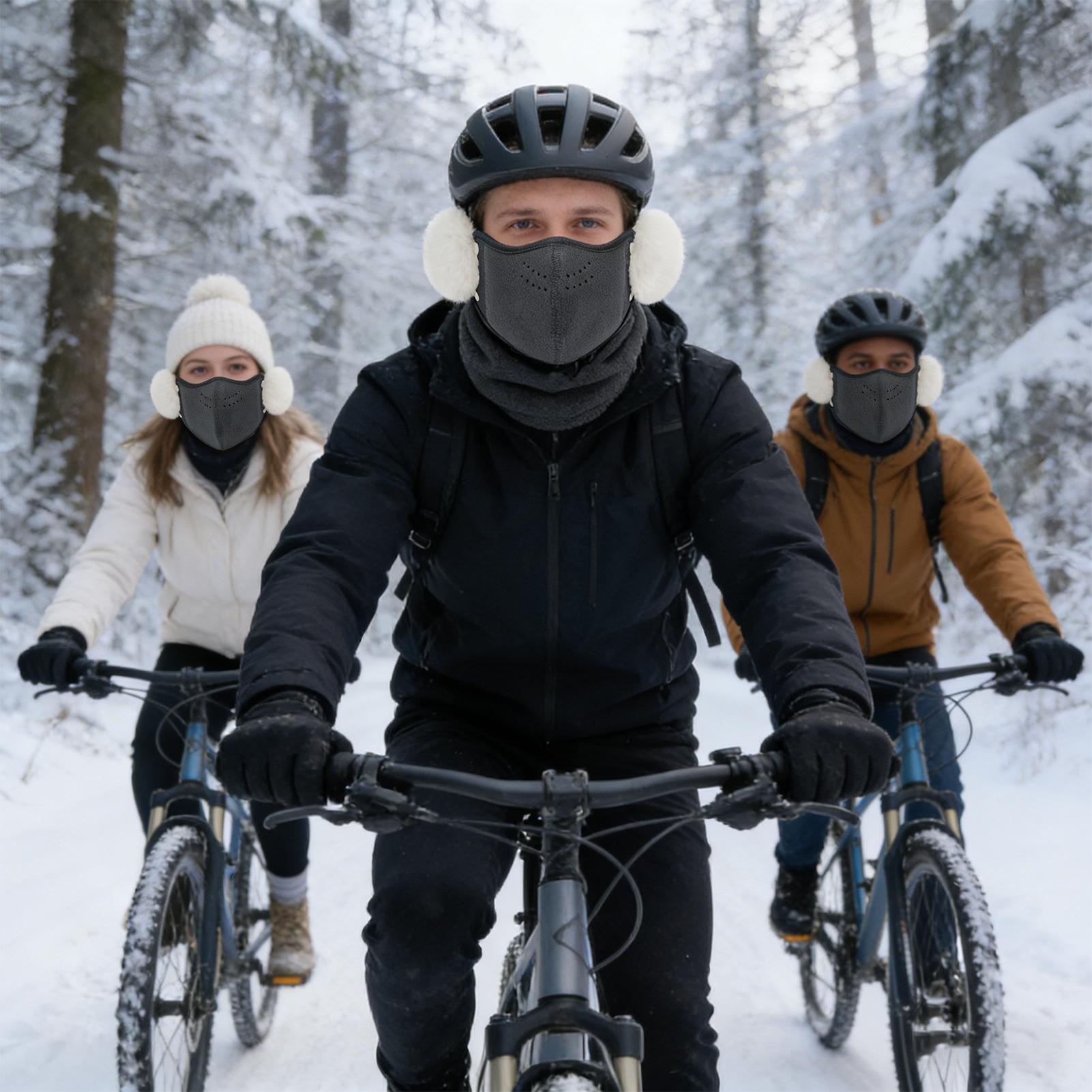 Toz için yüz örtüsü kulak kapa - Winter Cycling Commute incelemesi ve fiyatı