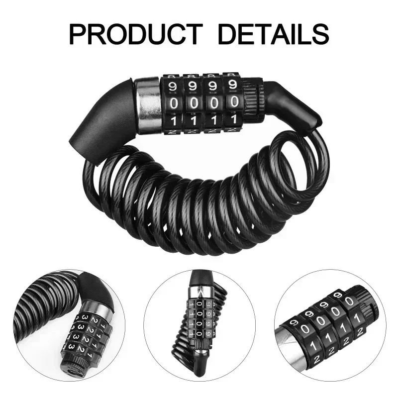 Motosiklet Bisiklet Anti-Hırsı - Chain Lock Combination incelemesi ve fiyatı