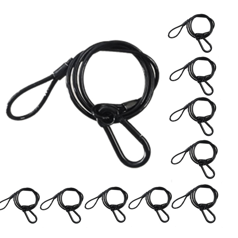 10 adet/grup Siyah 3mm * 70 cm - Cable Lock Flexible incelemesi ve fiyatı
